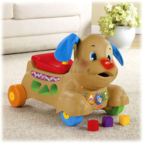 Детские ходунки, прыгунки Fisher Price Щенок W9740