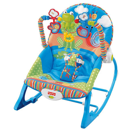 Детское кресло-качеля Fisher Price Лягушонок (7033)