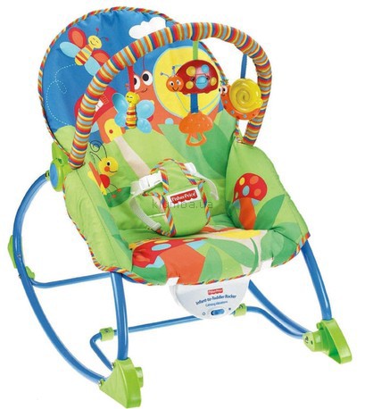 Детское кресло-качеля Fisher Price Веселый сад (3334)