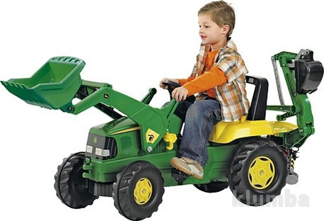 Детская машинка Rolly Toys Трактор John Deere Junior (811076)  