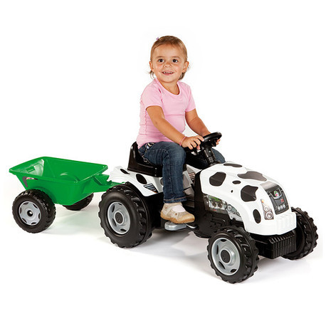 Детская машинка Smoby Cow GM Tractor