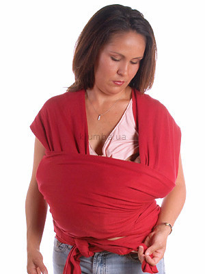 Детская переноска Moby Wrap Слинг-шарф