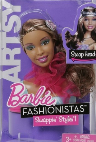 Детская игрушка Barbie Голова Барби Модницы