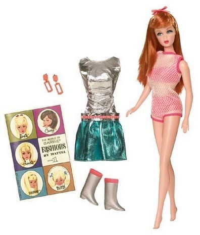 Детская игрушка Barbie Леди Твист 1967  Капсула времени