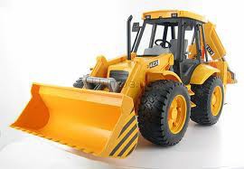 Детская игрушка Bruder Дорожный погрузчик с экскаватором JCB 4CX, 1:16 (02428)