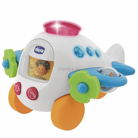 Детская игрушка Chicco Музыкальный Самолет