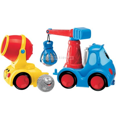 Детская игрушка Chicco Кран и бетономешалка