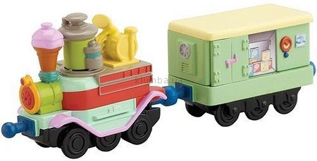 Детская игрушка Chuggington Паровозик Фабрика мороженого