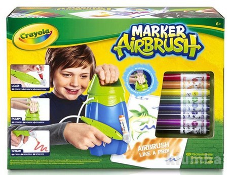 Детская игрушка Crayola Аэрограф 