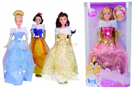 Детская игрушка Disney Принцесса в зимнем наряде (4 вида)