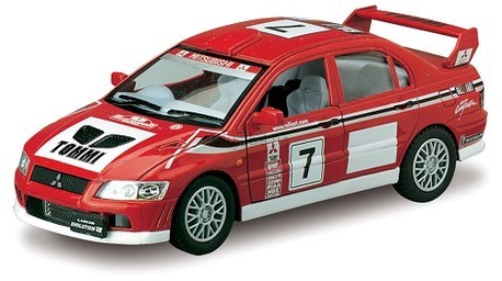 Детская игрушка Evolution Mitsubishi Lancer Evolution VII WRC  (1:34)