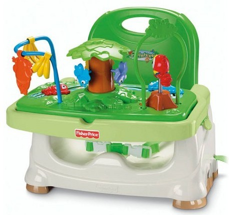 Детская игрушка Fisher Price Стульчик-бустер Джунгли