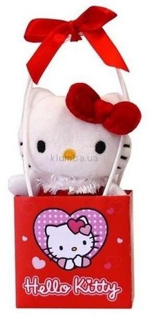 Детская игрушка Hello Kitty  Hello Kitty красная в подарочном пакете (14см)