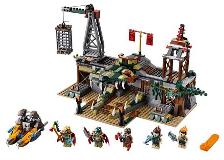 Детская игрушка Lego Chima Логово Крока (70014)