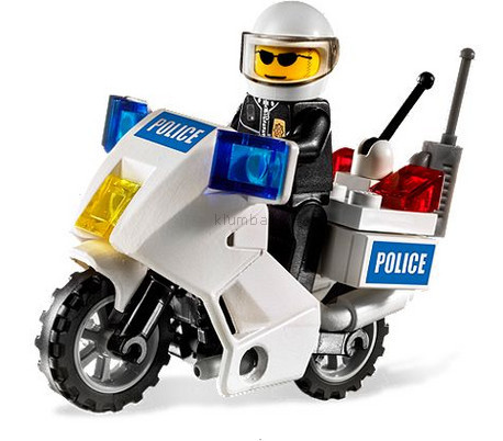 Детская игрушка Lego City Полицейский мотоцикл (7235)