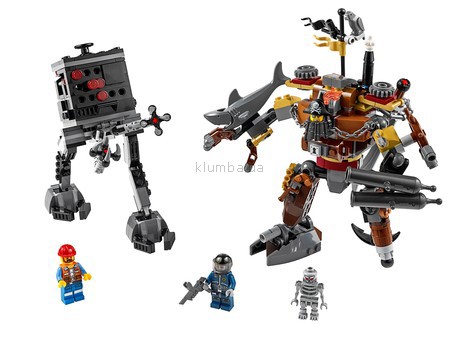 Детская игрушка Lego Movie Поединок Стальной бороды (70807)