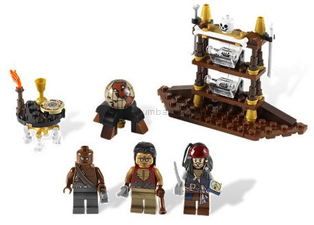 Детская игрушка Lego Pirates of the Caribbean Каюта капитана (4191)