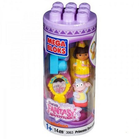 Детская игрушка MEGA Bloks Дора, фигурки в тубе
