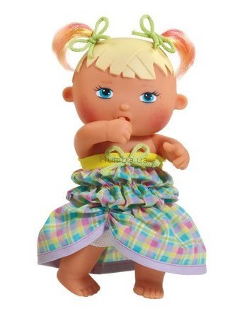 Детская игрушка Paola Reina Малышка европейка блондинка, сосущая палец 