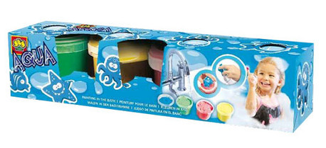 Детская игрушка Ses Набор для игры в ванной Гуашь со штампами 