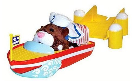 Детская игрушка Zhu Zhu Pets Лодка с причалом 
