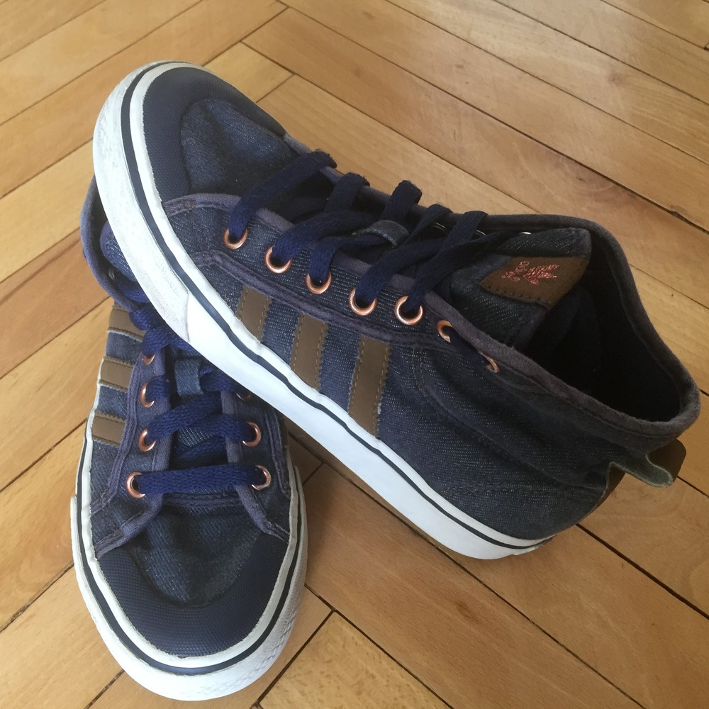 Джинсові кеди (кеды) adidas 35,5 р. стелька 22,2 см фото №1