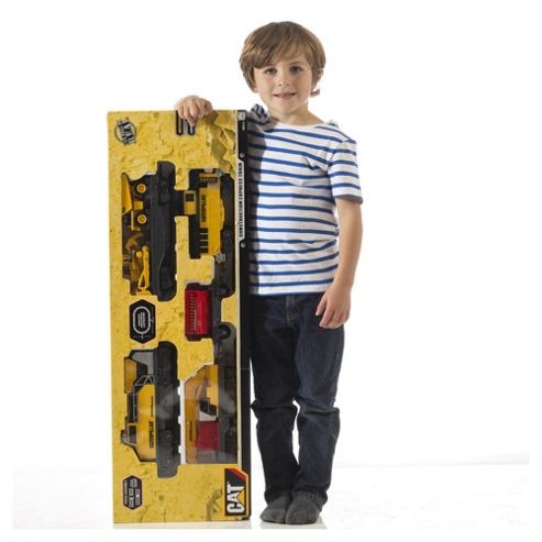 Cat construction express train set фото №1