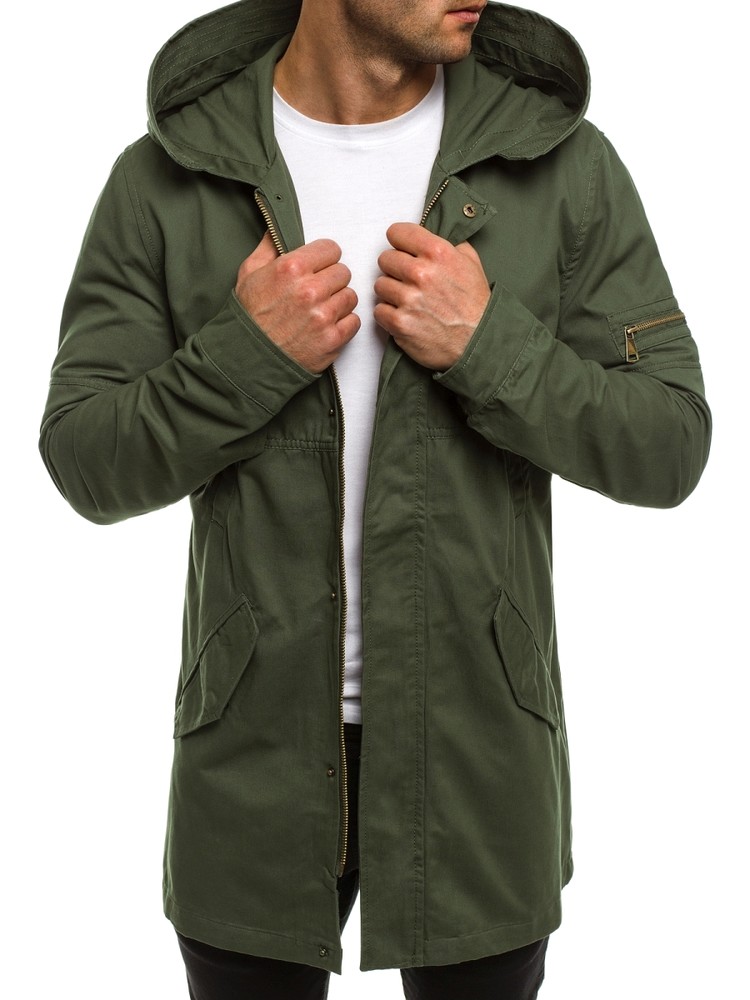 Летняя куртка с капюшоном мужская