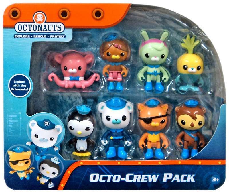 Octonauts Octo-Crew 8 Figure Pack)Производитель: Fisher-Price Большой игров...