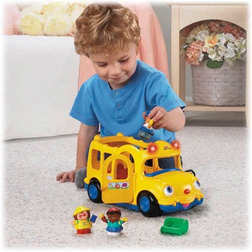 fisher price lil movers school bus