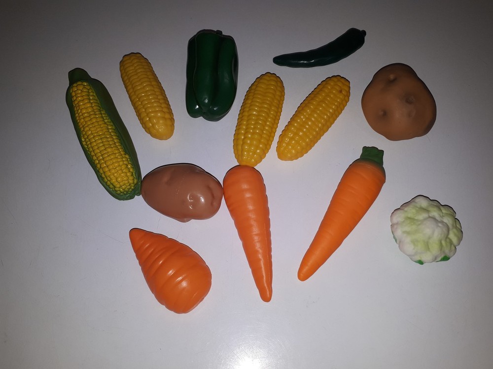 Игрушечный продуктовый набор овощи бу фото №1