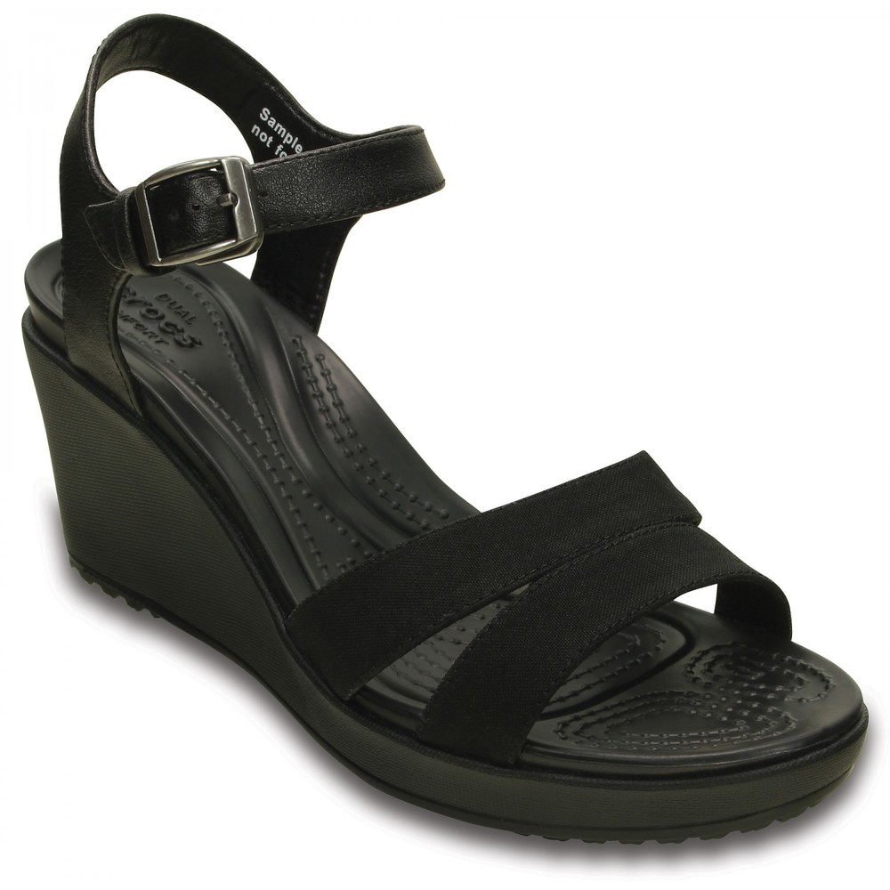 Crocs leigh 2 clearance strap wedge