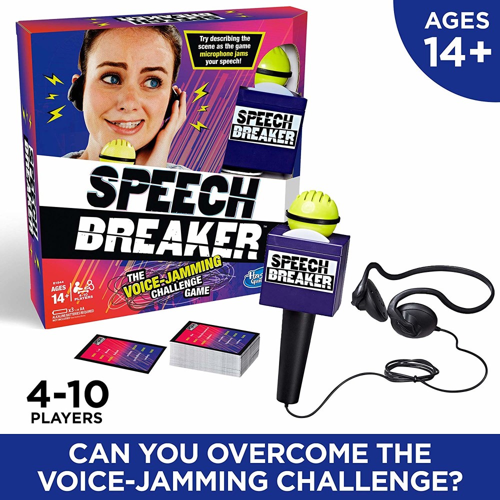 Игра микрофон говорить. Speech Breaker игра. Игрушка от Hasbro Speech Breaker. Телефон игры микрофон.