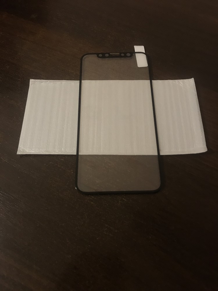 3d защитное стекло iphone x,xs black фото №1