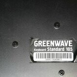 Клавиатура проводная greenwave standard 105 usb черная фото №3
