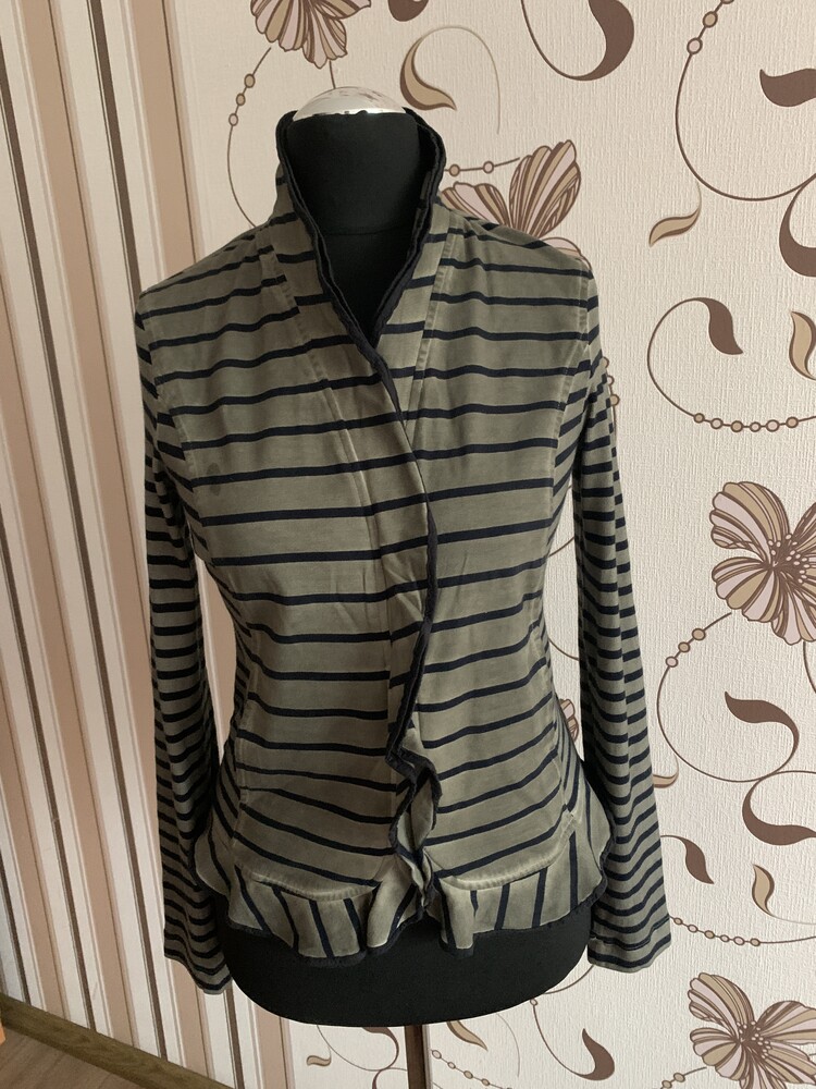 Кофта , пиджак на молнии marc cain sports , р.3 фото №1