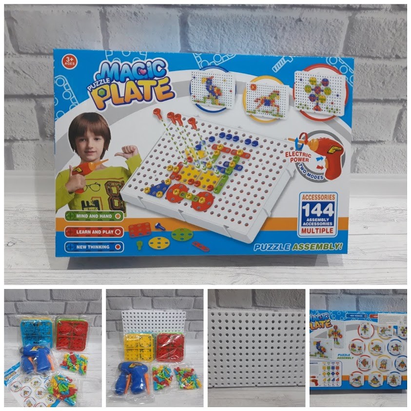 Magic plate puzzle схемы