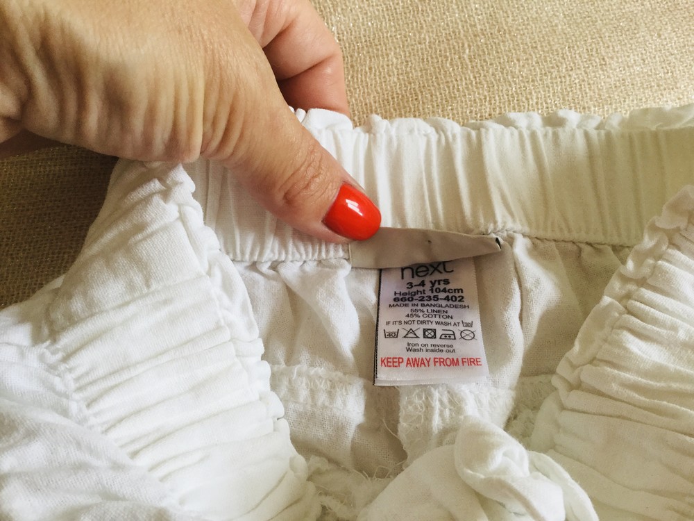 Next. яркие. капри. бриджи. супер - состав : капри лён+ коттон. модные. натуральные. фото №6