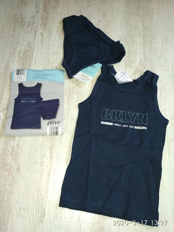 Нижнее белье на мальчика 92 см фото №3
