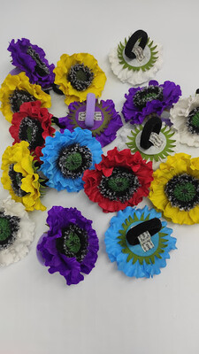 Резинки Bee_Handyman для волос Мак hand made