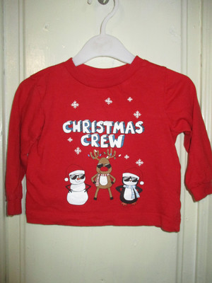 кофта новогодняя 6-9 мес.рост 68-74см