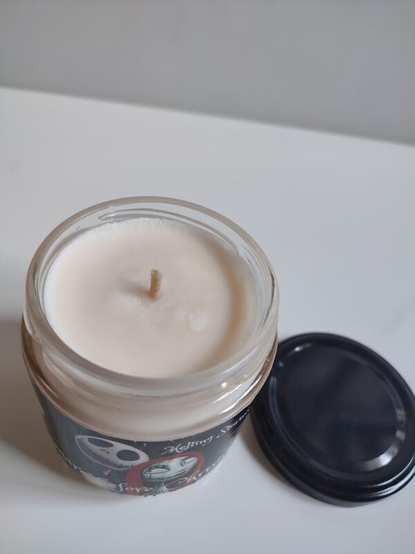 Рождественская свеча свечка nightmare before christmas / объём 200мл фото №3