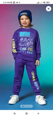 Бавовняний утеплений костюм для хлопчика, розмір 104