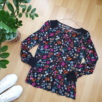 ❤️Розпродаж ❤️Блуза квітковий принт❤️від 2-х лотів подарунок