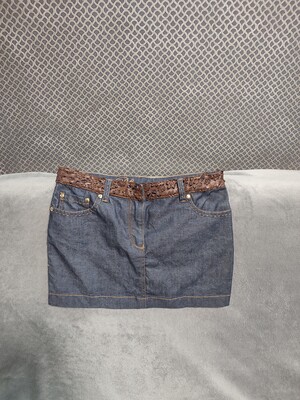 Симпатичная джинсовая юбочка, р.S/M