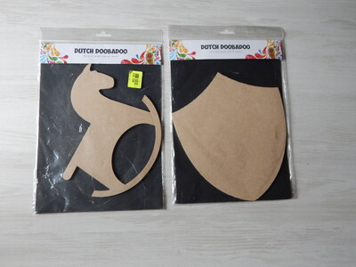 Дошка заготівля для декупажу та розпису Dutch Doobadoo 1 на вибір велика