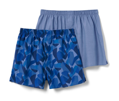 ♕ Комплект ♕ Чоловічі ткані боксерські шорти,100% бавовна від Tchibo (Німеччина) розмір S