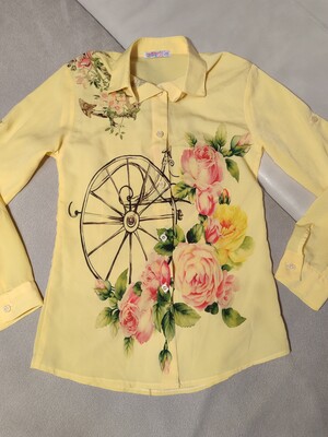 Блузка , рубашка 9/11років