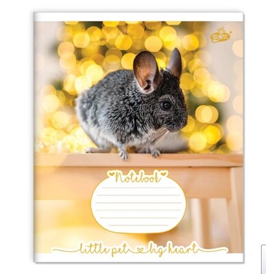 Зошит 7 шт на 12 аркушів у клітинку 2529 Маленькi улюбленцi