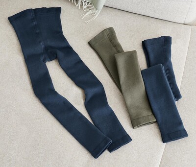 ♕Лот 1 шт ♕ Якісні термо лосини, розмір 110/116,темно-сині